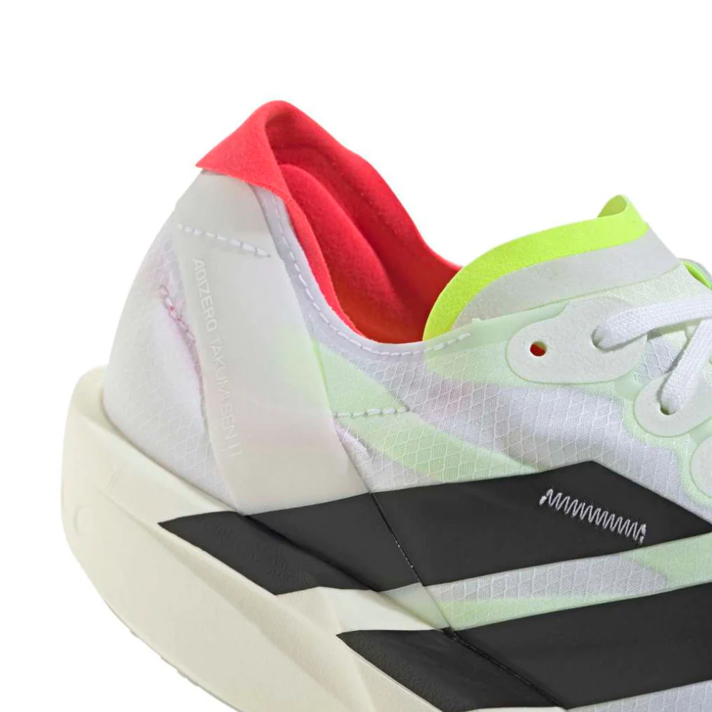 Adizero Takumi Sen 11 Women's :Cloud White | Lucid Red - Image 2