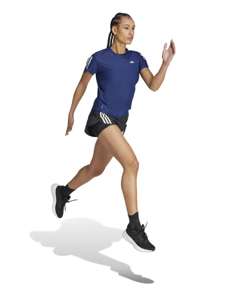Women's Own The Run Tee :Dark Blue - Image 5