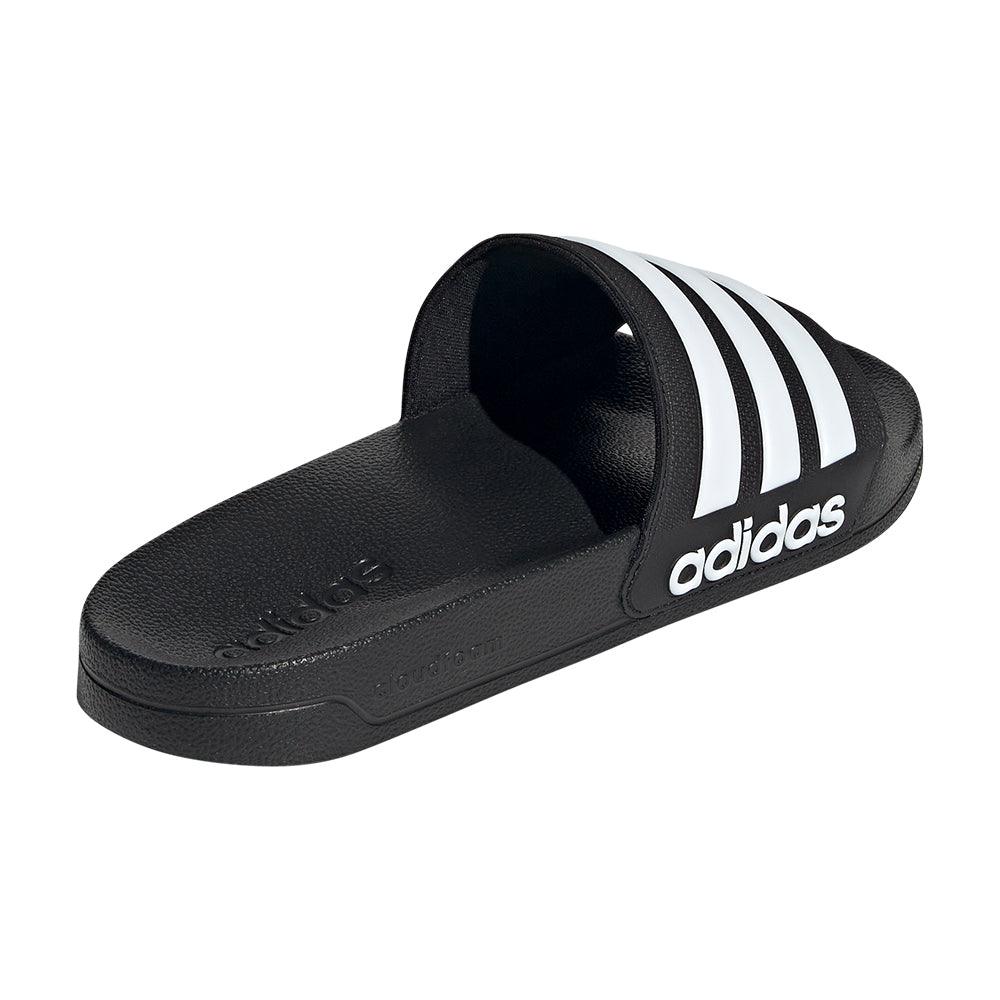 Adilette Shower Slides Men's :Core Black | Cloud White - Image 4