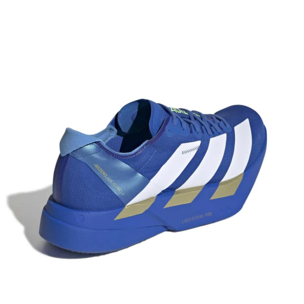 Adizero Adios Pro 4 Men's :Blue | Cloud White - Image 3