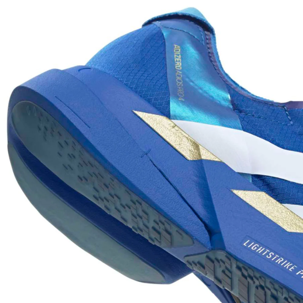 Adizero Adios Pro 4 Men's :Blue | Cloud White - Image 5