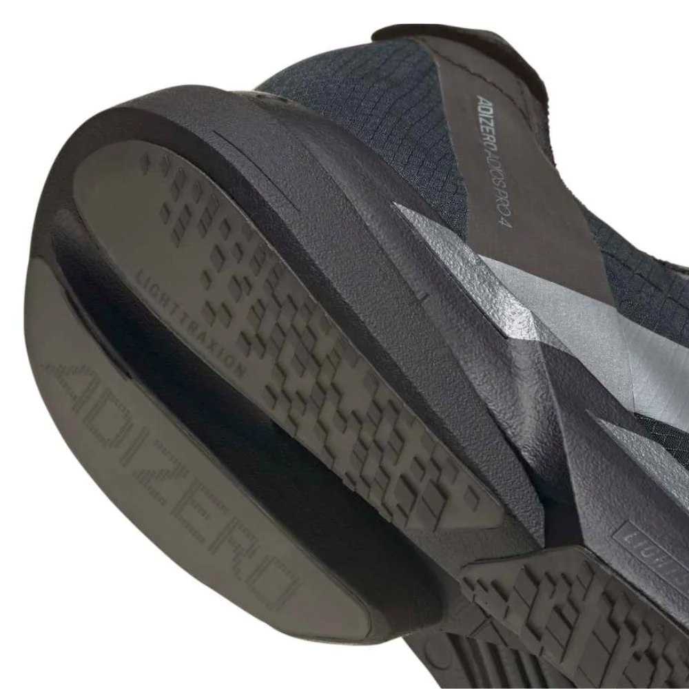 Adizero Adios Pro 4 Men's :Core Black | Iron Metallic - Image 3