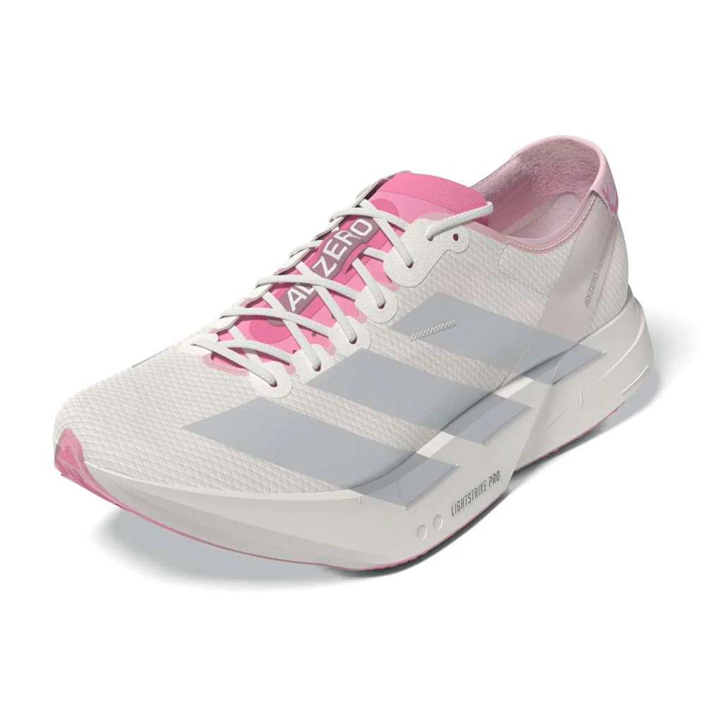 Adizero Adios Pro 4 Men's :Core White | Bliss Pink - Image 2