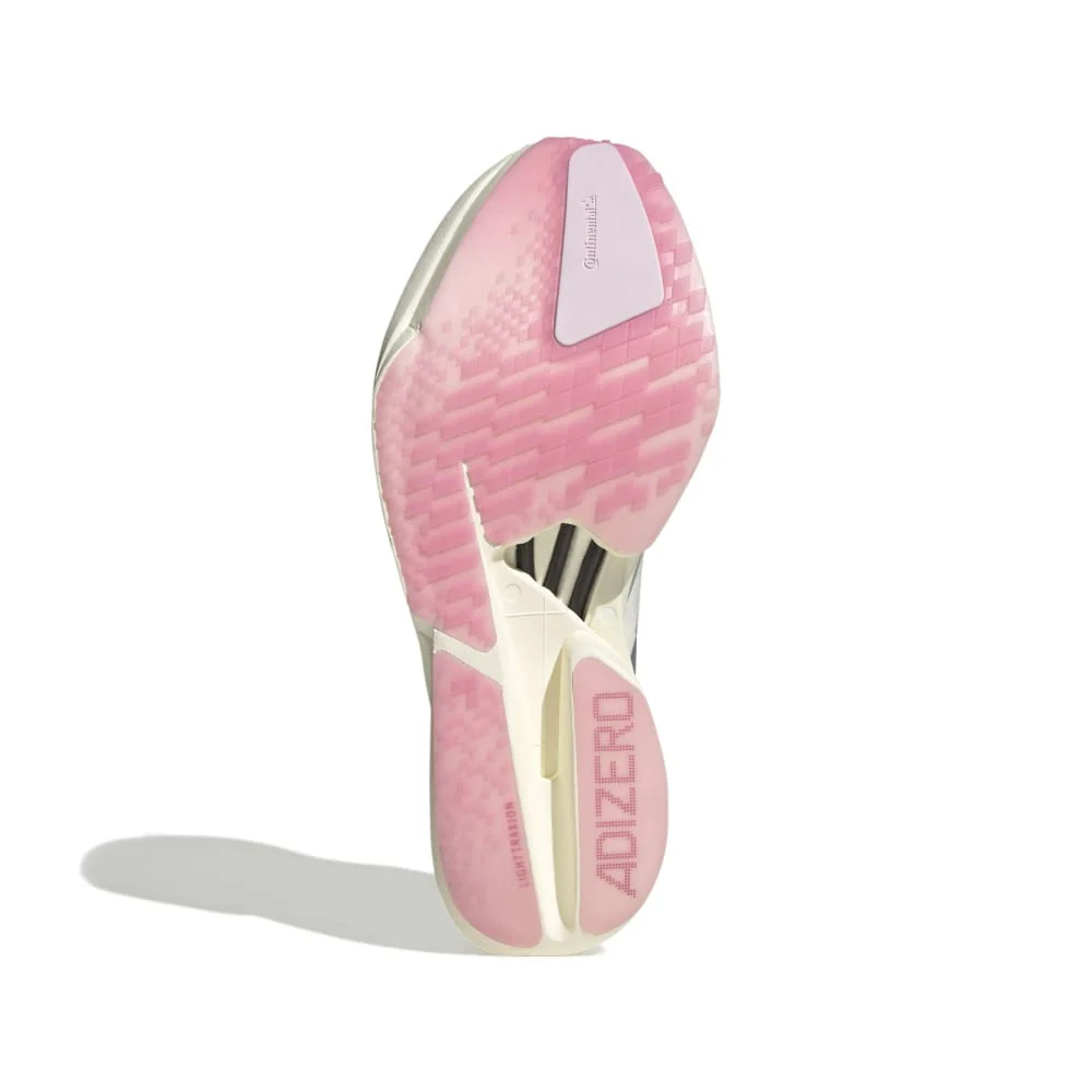 Adizero Adios Pro 4 Men's :Core White | Bliss Pink - Image 4