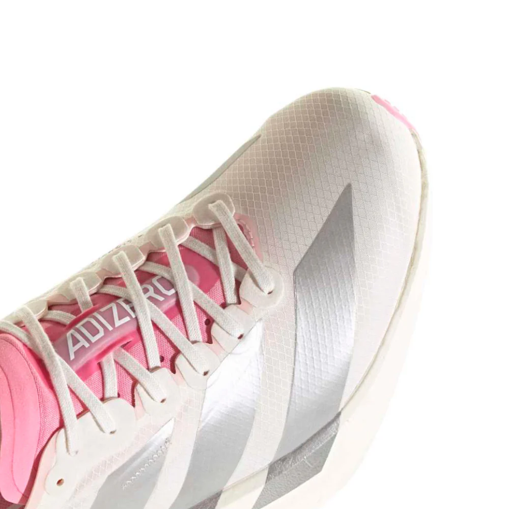 Adizero Adios Pro 4 Men's :Core White | Bliss Pink - Image 5