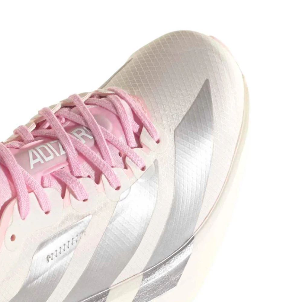 Adizero Adios Pro 4 Women's :Core White | Clear Pink - Image 3