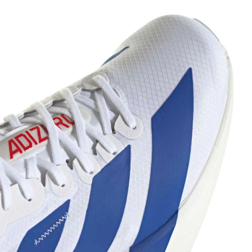 Adizero Adios Pro 4 Men's :Cloud White | Royal Blue - Image 4