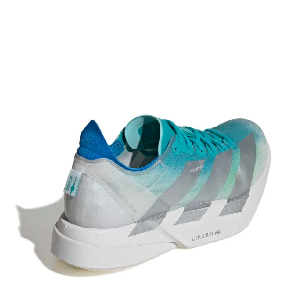 Adizero Adios Pro 4 Women's :Hi-Res Aqua | Matte Silver - Image 3