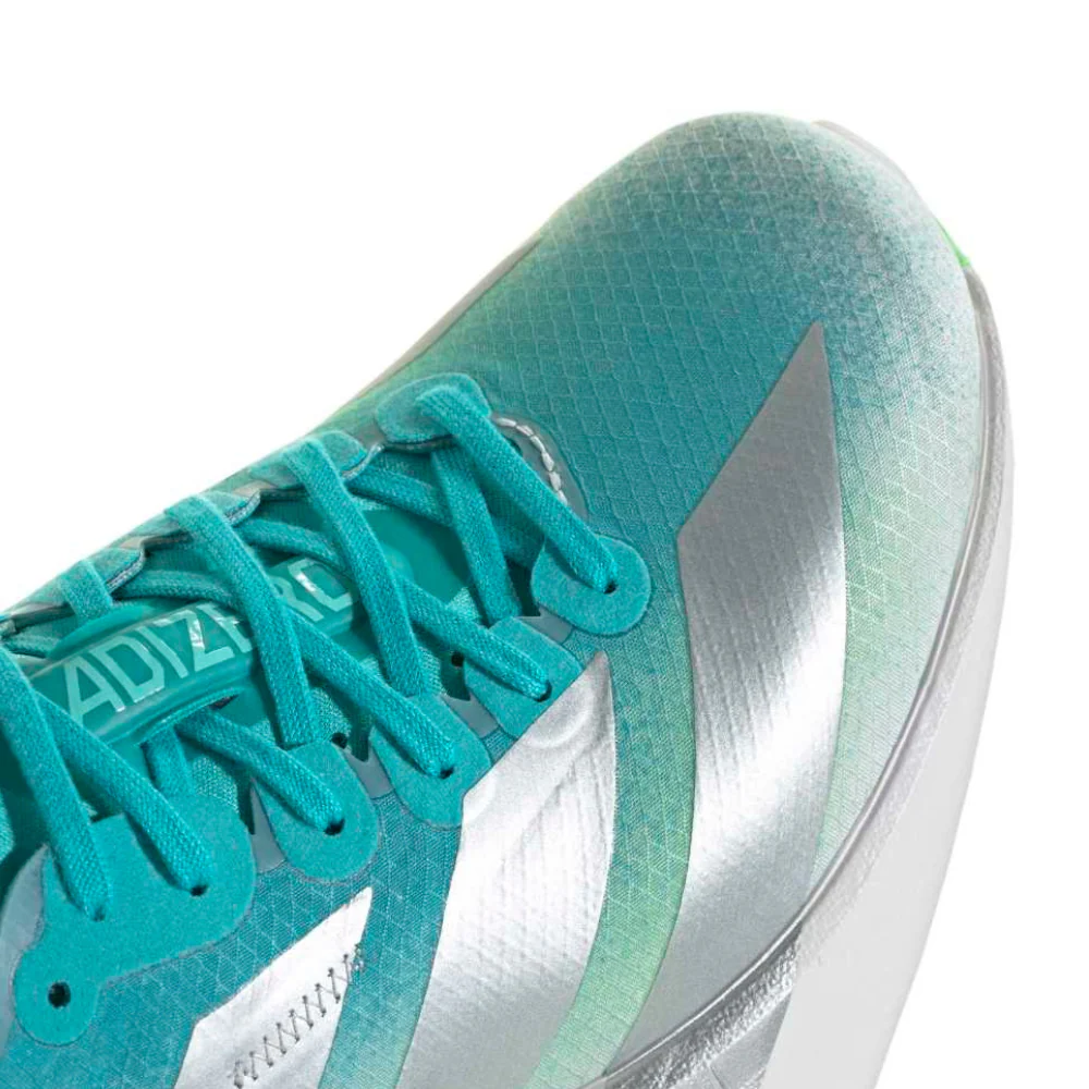 Adizero Adios Pro 4 Women's :Hi-Res Aqua | Matte Silver - Image 4