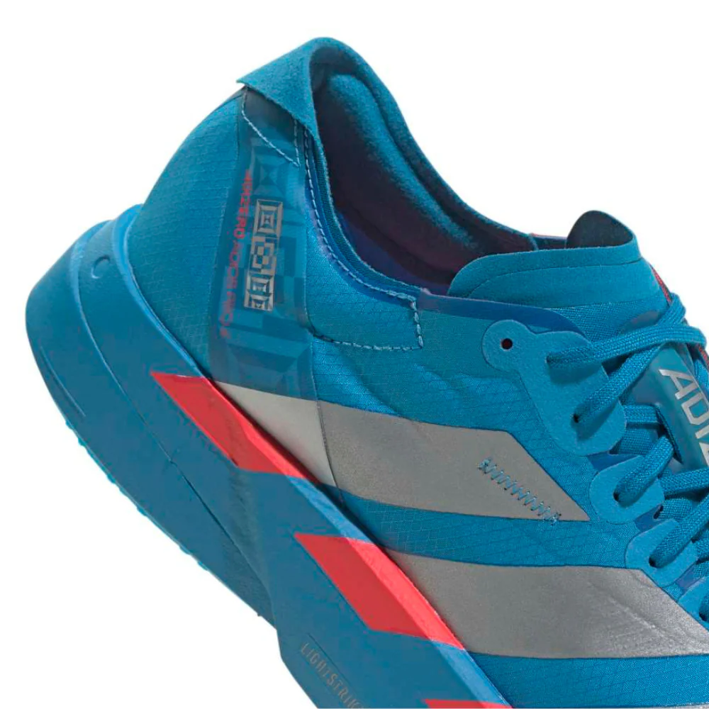 Adizero Adios Pro 4 Men's :Solar Blue | Silver Metallic - Image 2