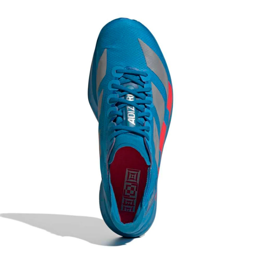 Adizero Adios Pro 4 Men's :Solar Blue | Silver Metallic - Image 3