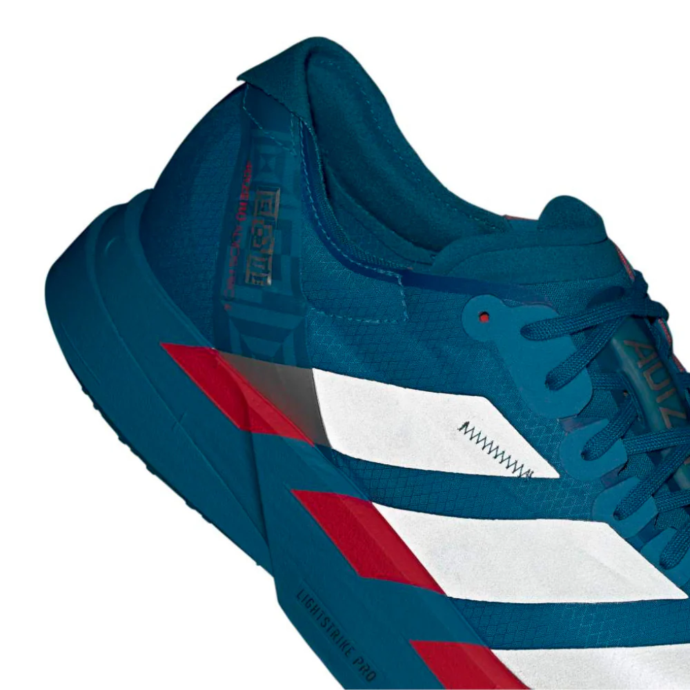 Adizero Adios Pro 4 Men's :Solar Blue | Silver Metallic - Image 6
