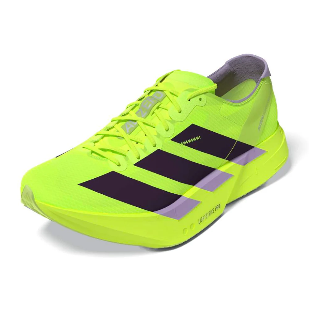 Adizero Adios Pro 4 Men's :Solar Yellow | Aurora Plum - Image 2