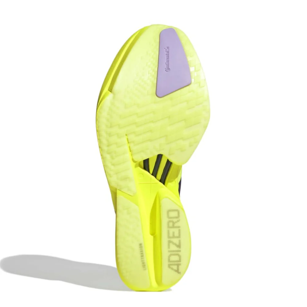 Adizero Adios Pro 4 Men's :Solar Yellow | Aurora Plum - Image 5