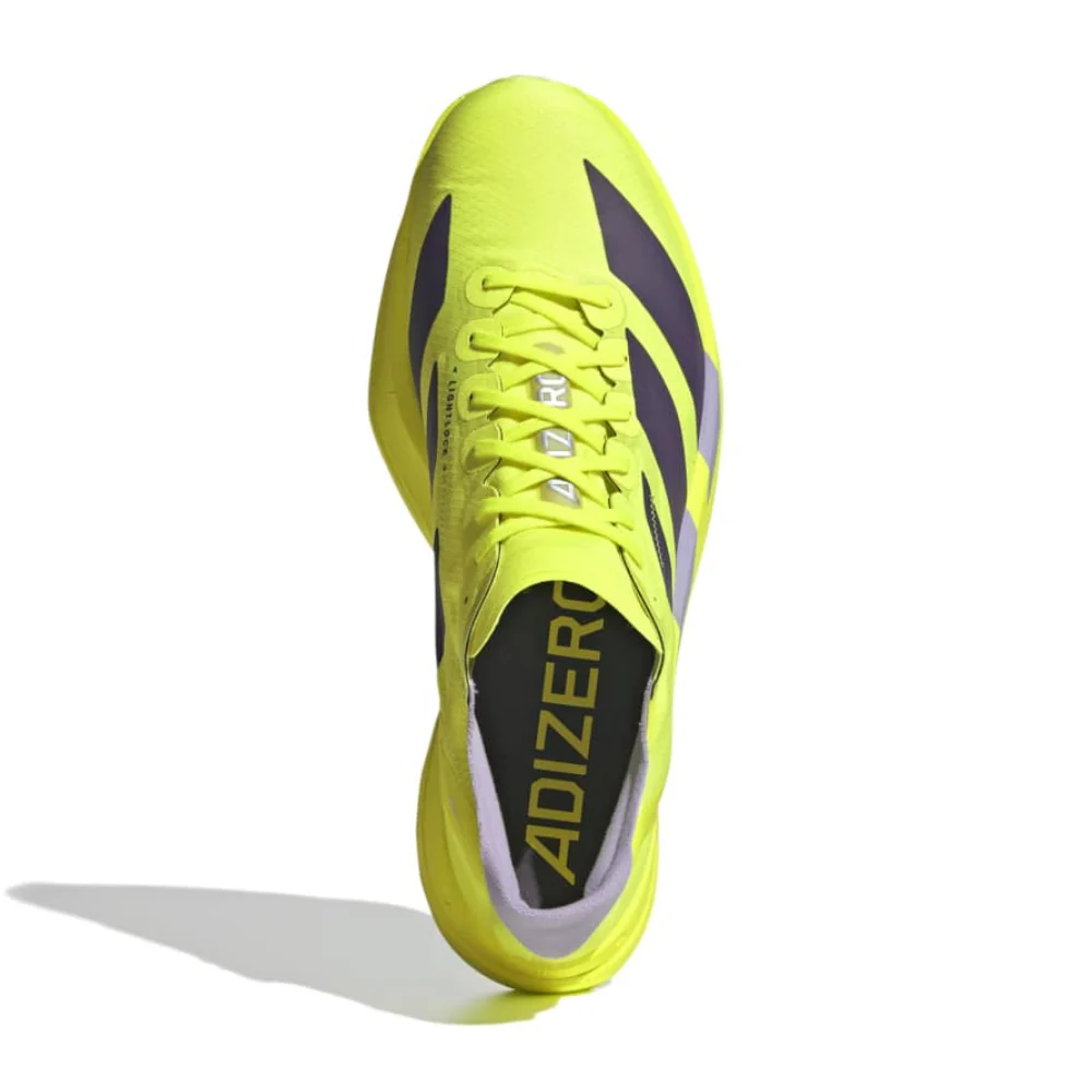 Adizero Adios Pro 4 Women's :Solar Yellow | Aurora Plum - Image 5