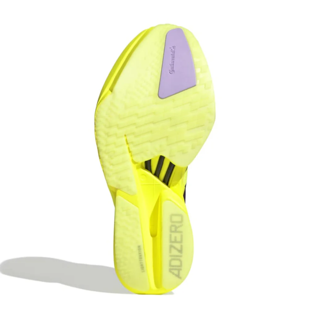 Adizero Adios Pro 4 Women's :Solar Yellow | Aurora Plum - Image 6