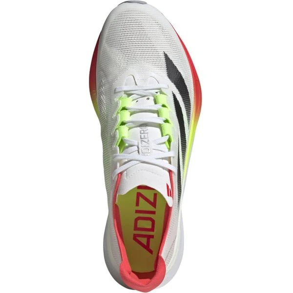 Adizero Boston 12 Men's :Cloud White | Lucid Red - Image 4