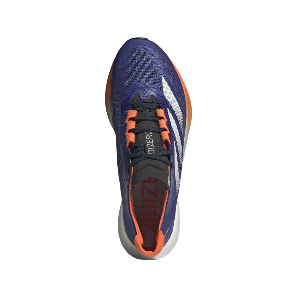 Adizero Boston 12 Men's :Lucid Blue | Impact Orange - Image 4