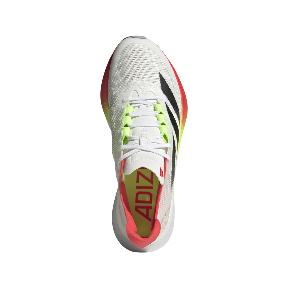 Adizero Boston 12 Women's :Cloud White | Lucid Red - Image 4
