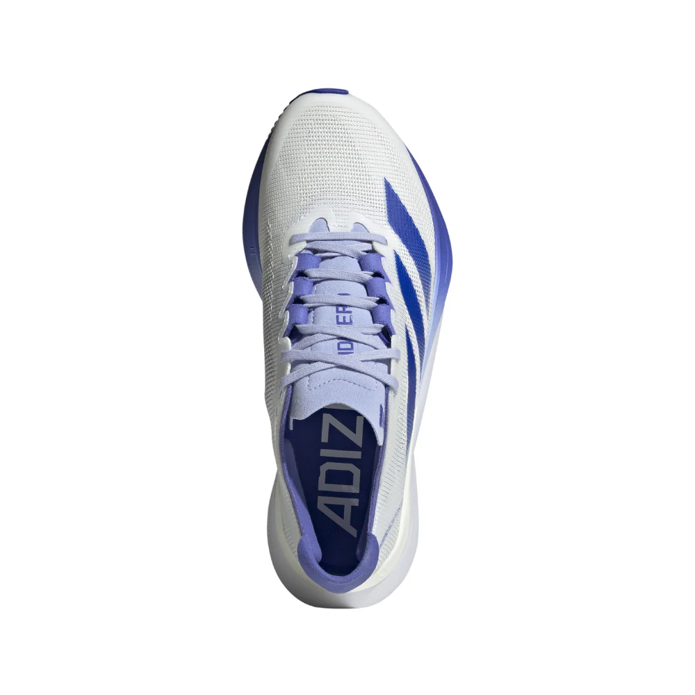 Adizero Boston 12 Women's :Cloud White | Lucid Blue - Image 4