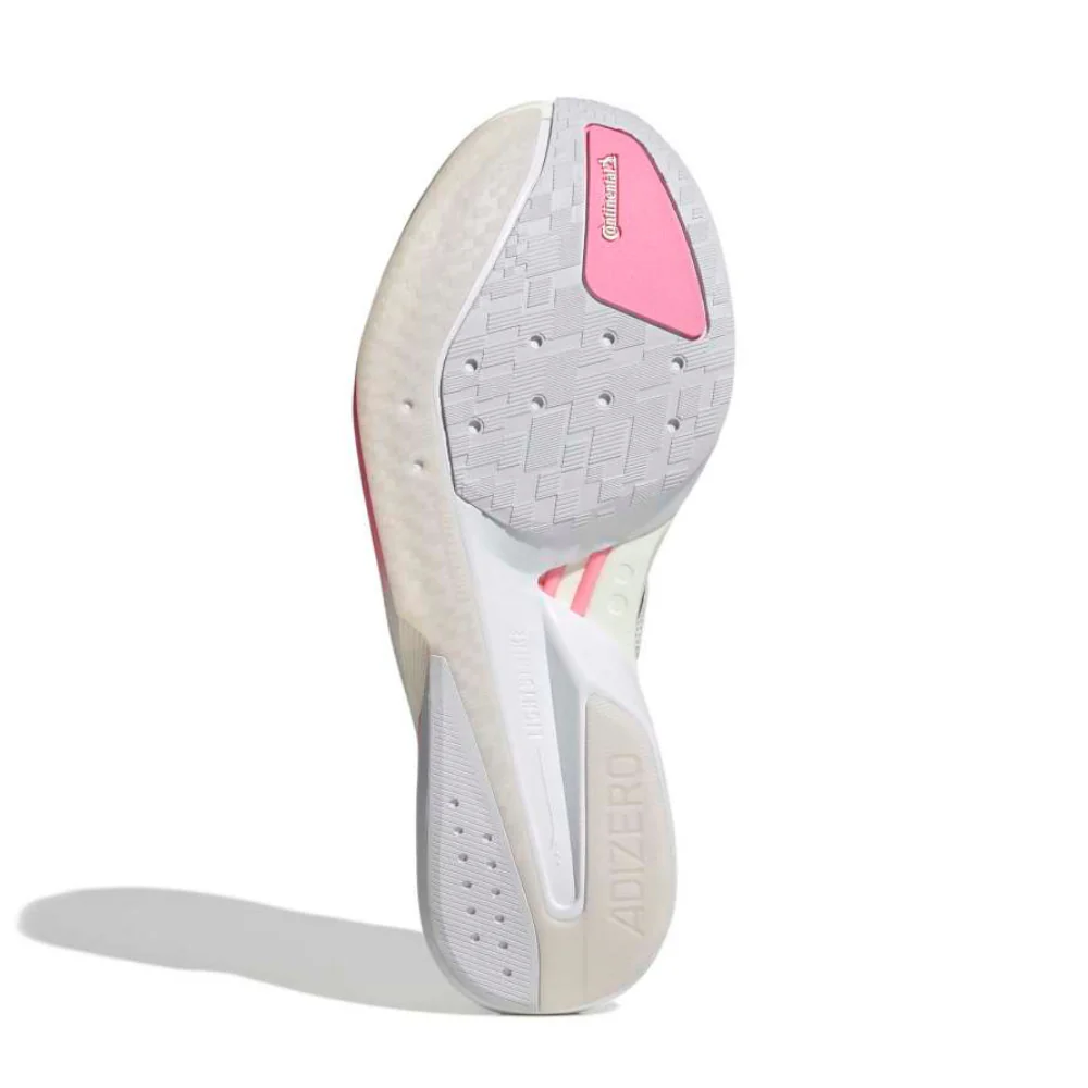 Adizero Boston 13 Men's :Core White | Bliss Pink - Image 7