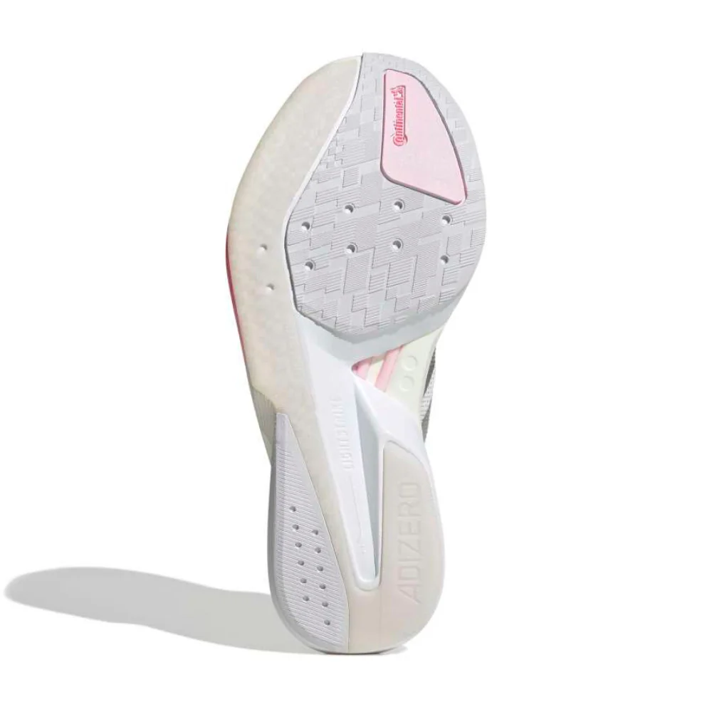 Adizero Boston 13 Women's :Core White | Clear Pink - Image 7