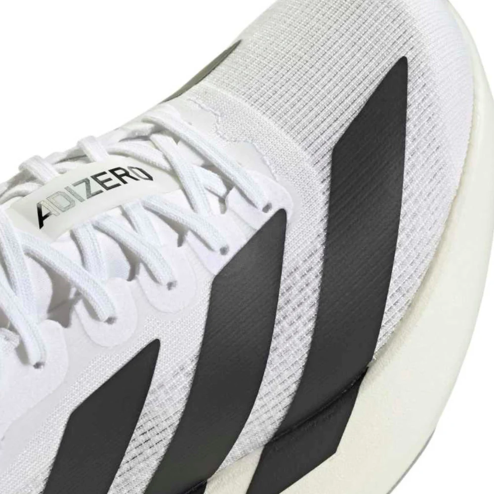 Adizero Evo SL Junior :Cloud White | Core Black - Image 3