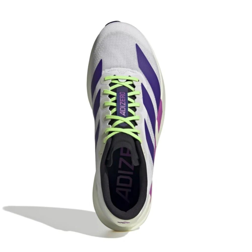 Adizero Evo SL Men's :Cloud White | Collegiate Purple - Image 2