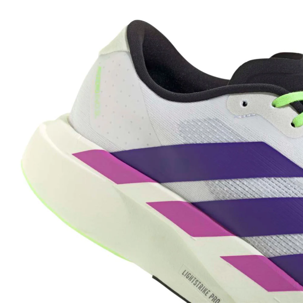 Adizero Evo SL Men's :Cloud White | Collegiate Purple - Image 3
