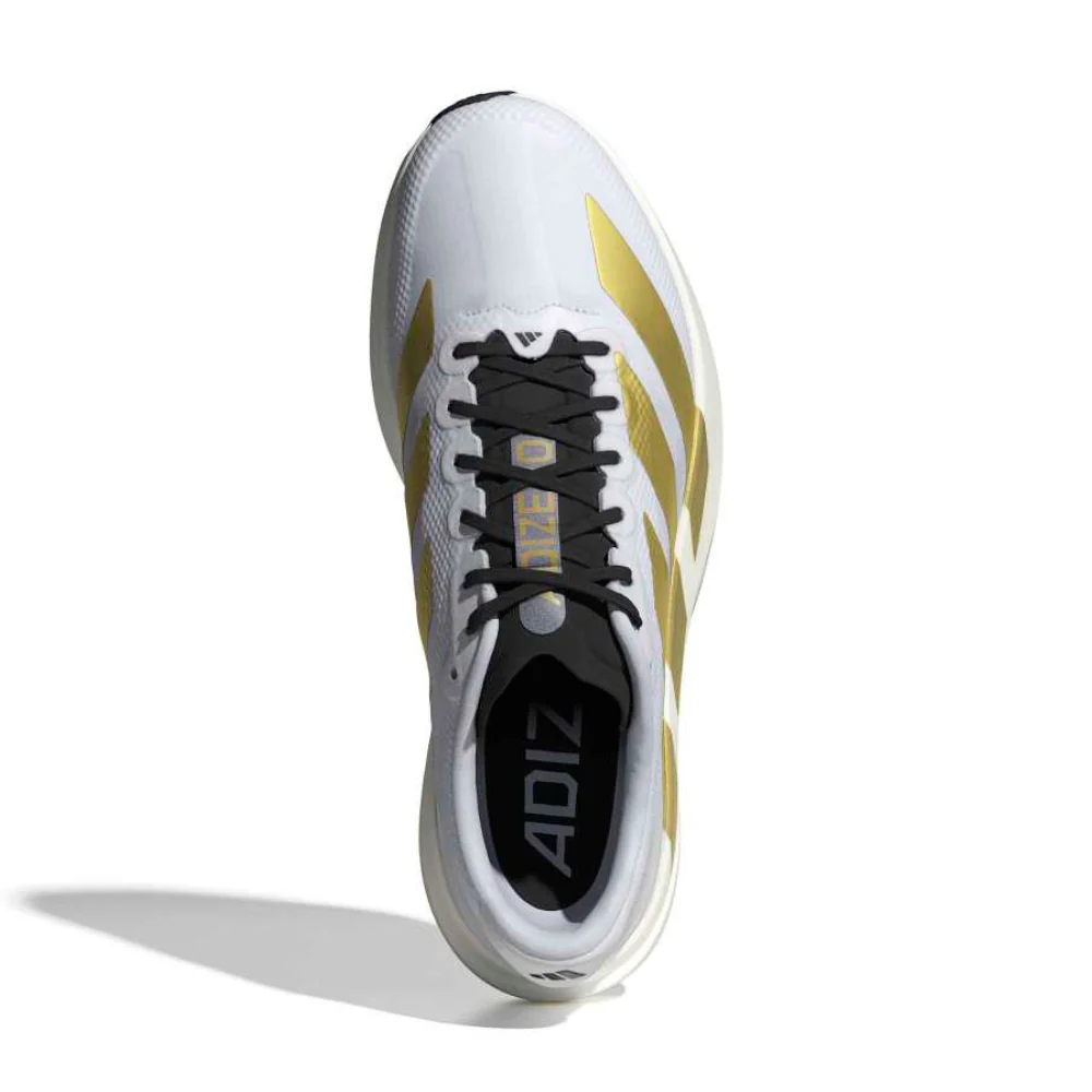 Adizero EVO SL Woven Men's :Cloud White | Matte Gold - Image 4