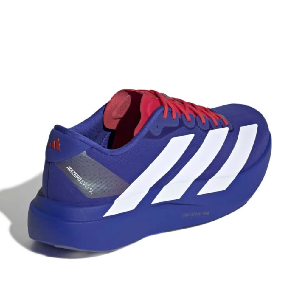 Adizero Evo SL Woven Men's :Lucid Blue | Pure Ruby - Image 3