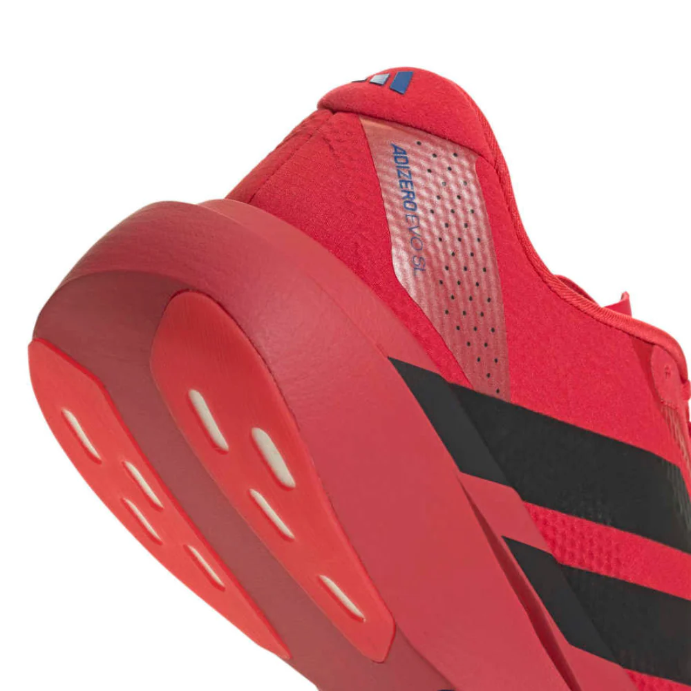 Adizero Evo SL Woven Men's :Pure Ruby | Core Black - Image 6