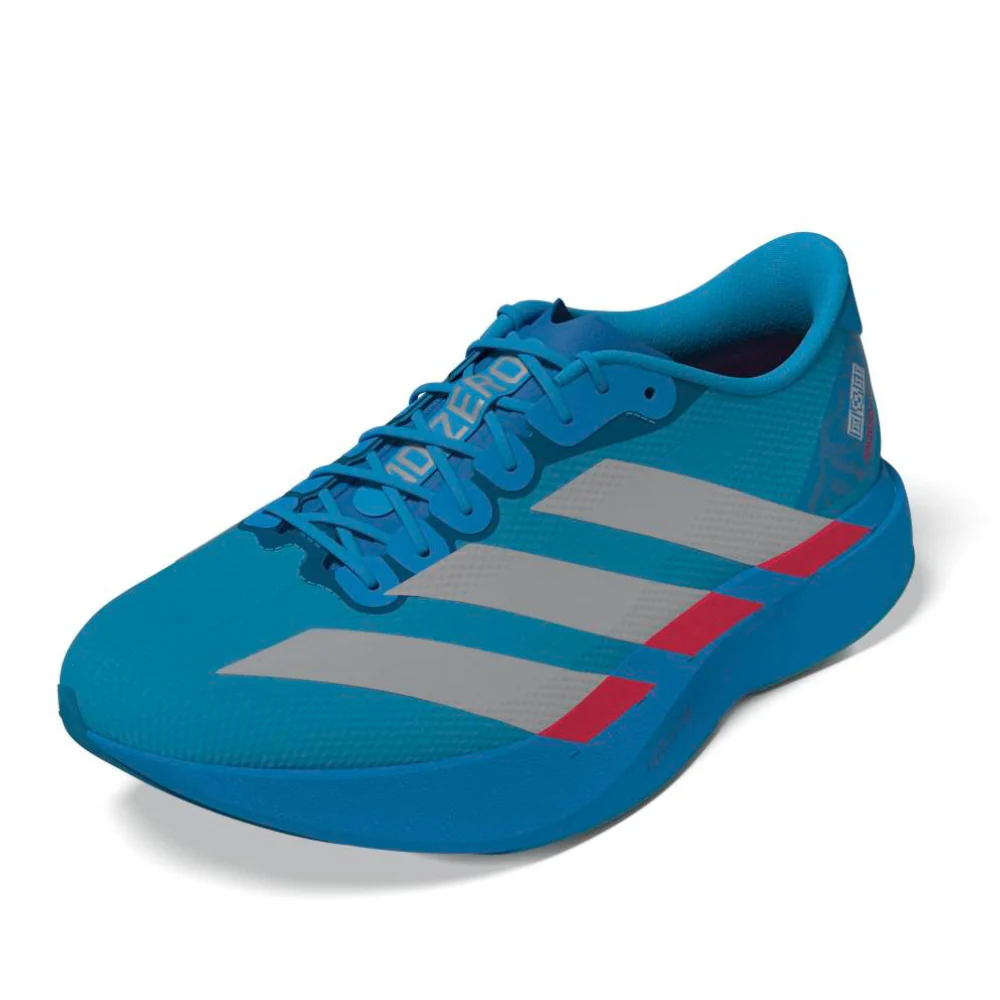 Adizero Evo SL Woven Men's :Solar Blue | Silver Metallic - Image 2