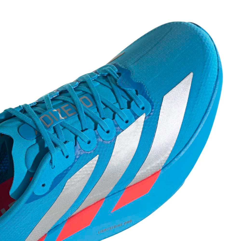 Adizero Evo SL Woven Men's :Solar Blue | Silver Metallic - Image 5