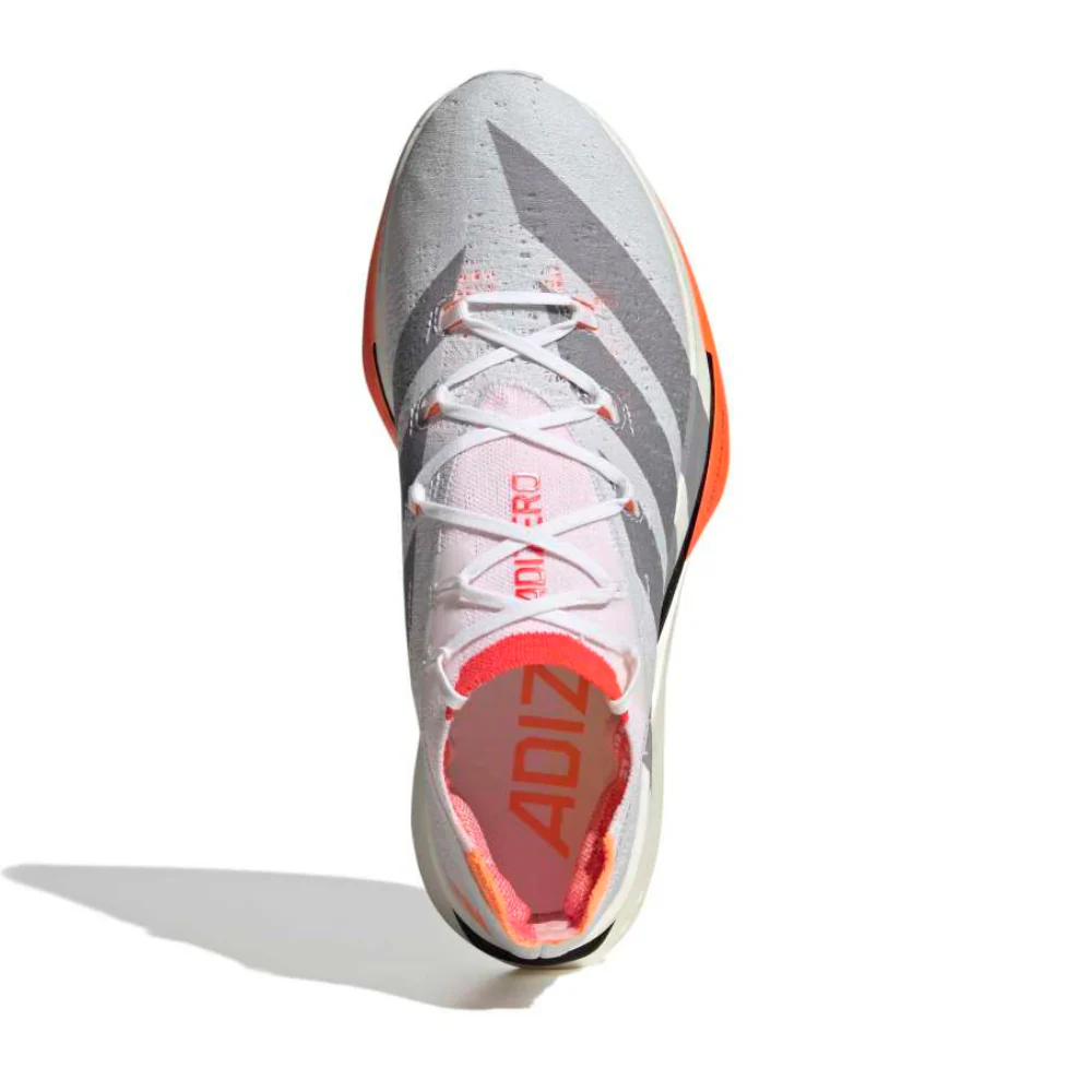 Adizero Prime X3 Strung :Cloud White | Lucid Red - Image 6
