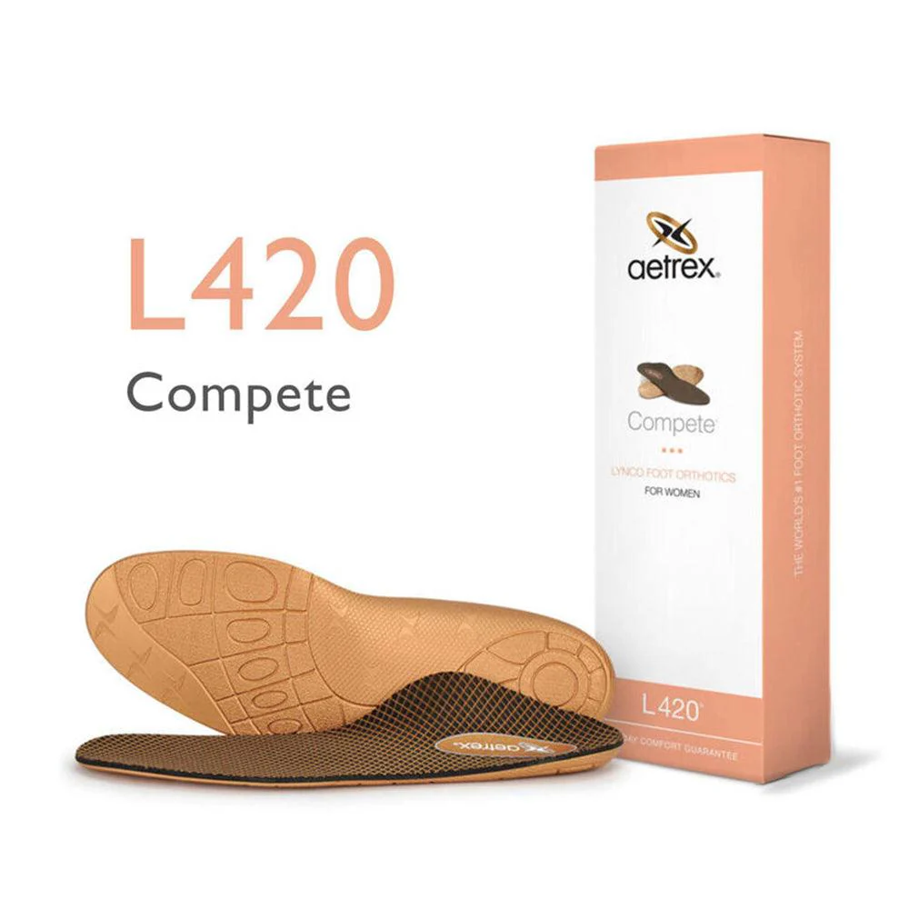 Aetrex Women's Compete Posted Orthotics (Posted | Neutral)