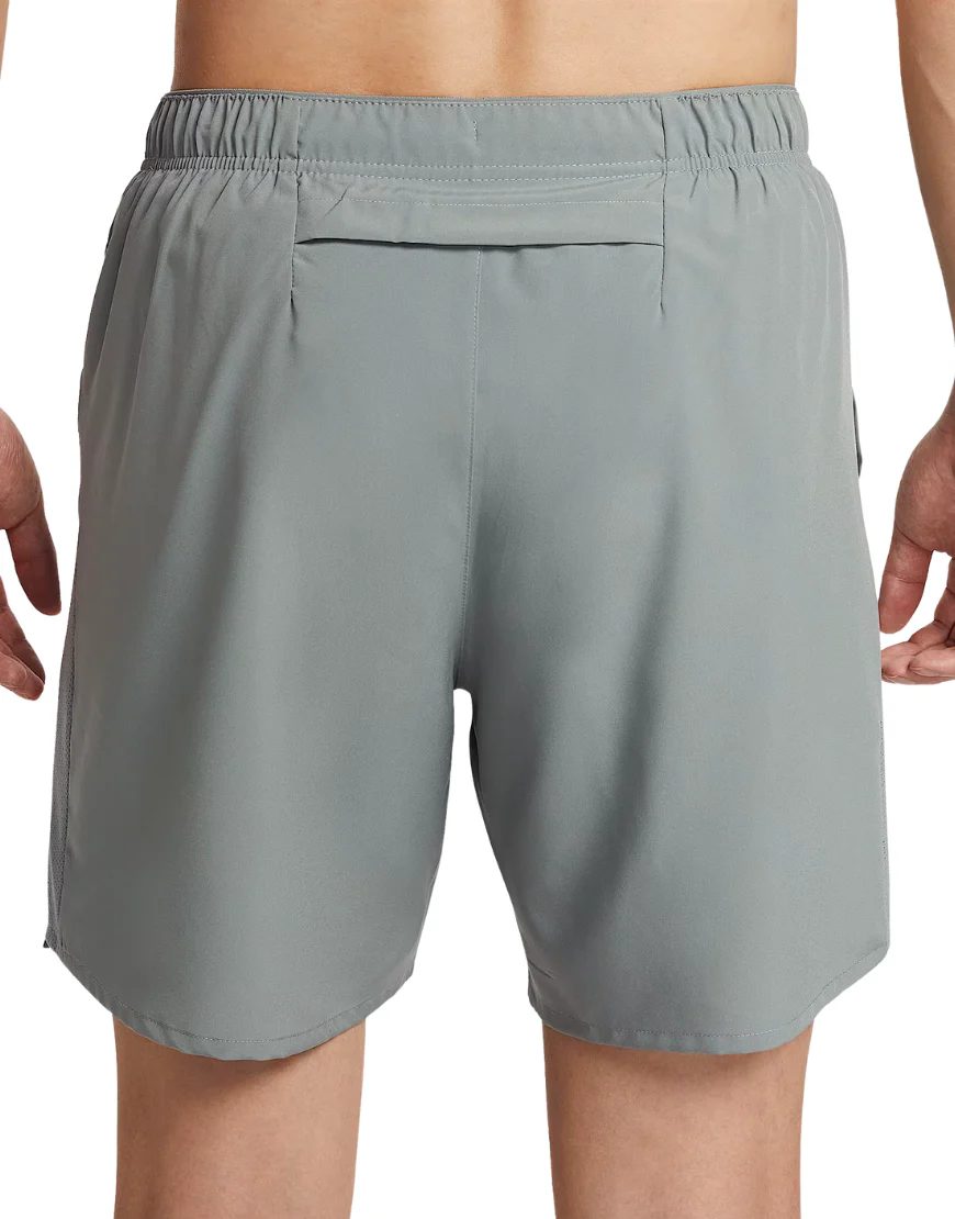 Men's Challenger Dri-FIT 7" Brief-Lined Running Shorts :Grey - Image 2