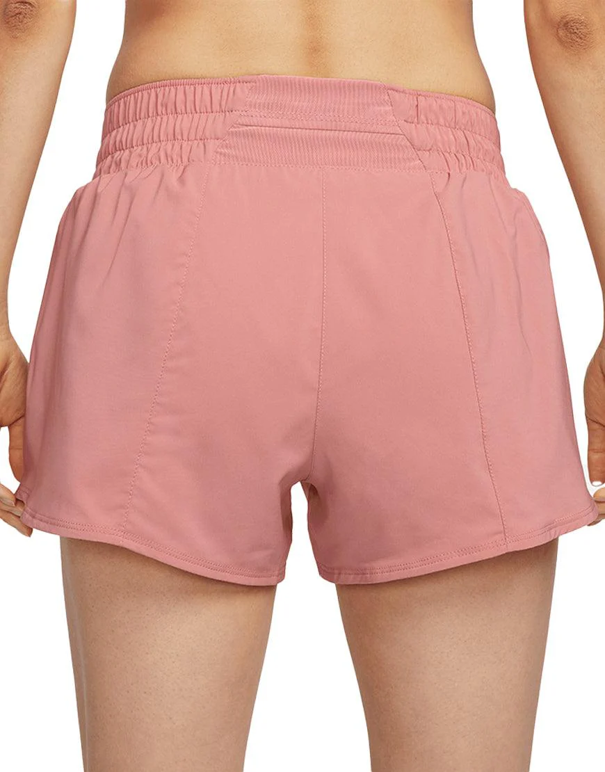 Women's DriFIT One Swoosh Running Shorts :Fierce Pink - Image 3