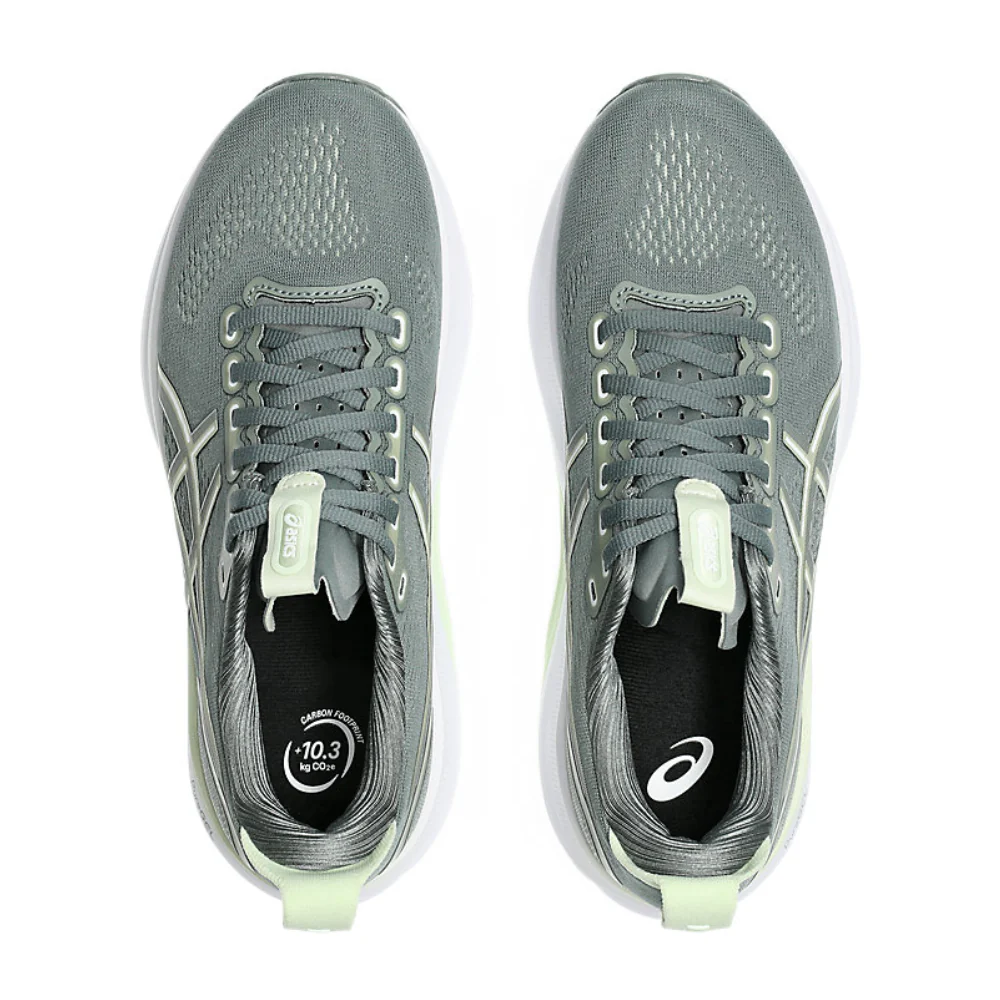 Gel Kayano 32 Women's :Monument Blue | Whisper Green - Image 3
