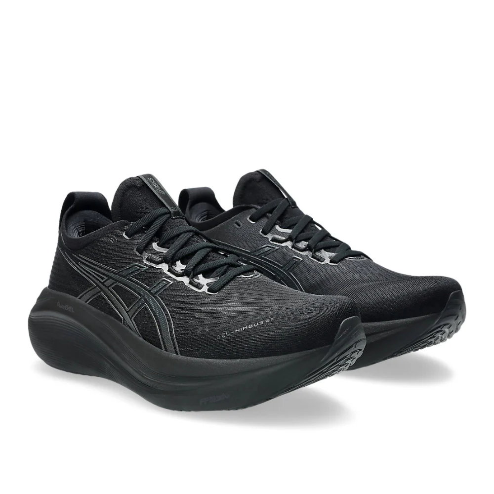 Gel-Nimbus 27 (2E) Men's :Black | Graphite Grey - Image 2