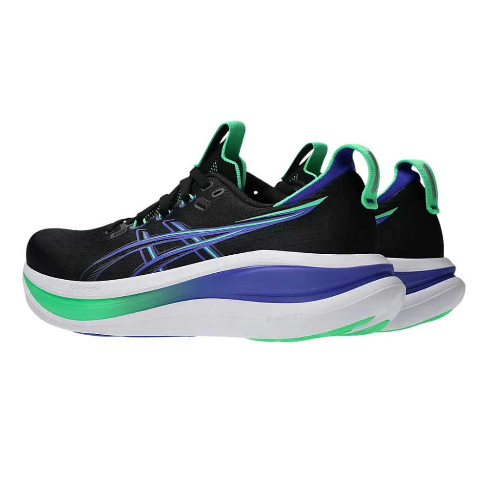 Gel-Nimbus 28 Men's Black | Cobalt Burst - Image 2