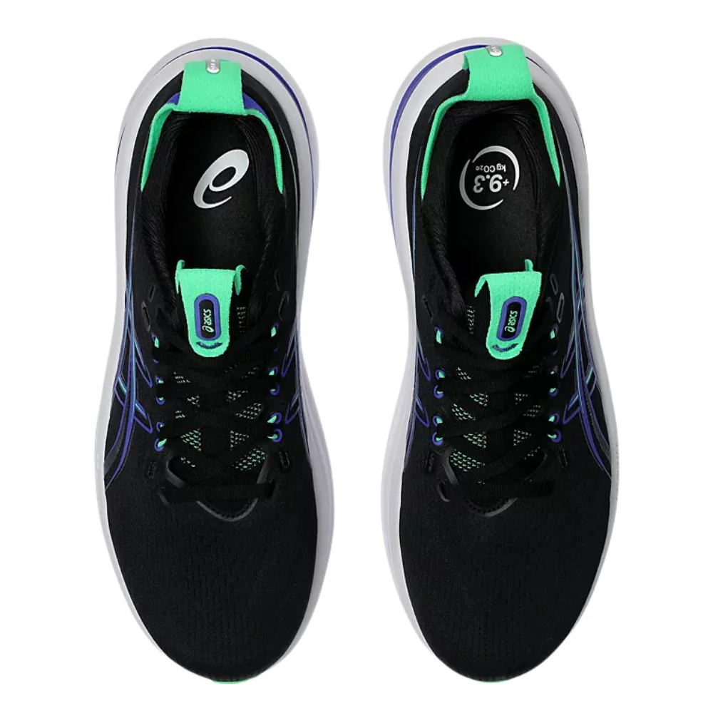 Gel-Nimbus 28 Men's Black | Cobalt Burst - Image 3