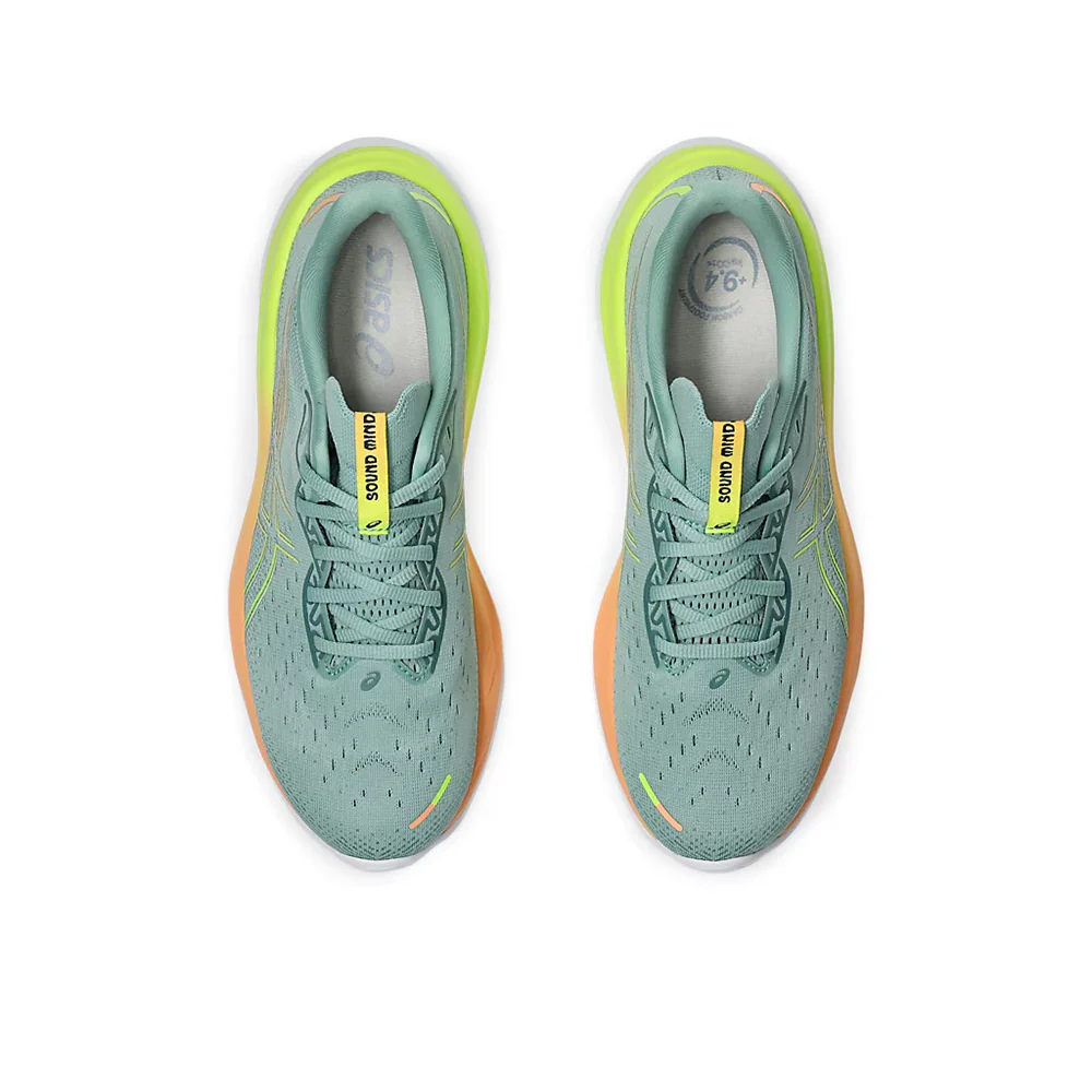Gel-Cumulus 26 Paris Men's :Light Celadon I Safety Yellow - Image 3