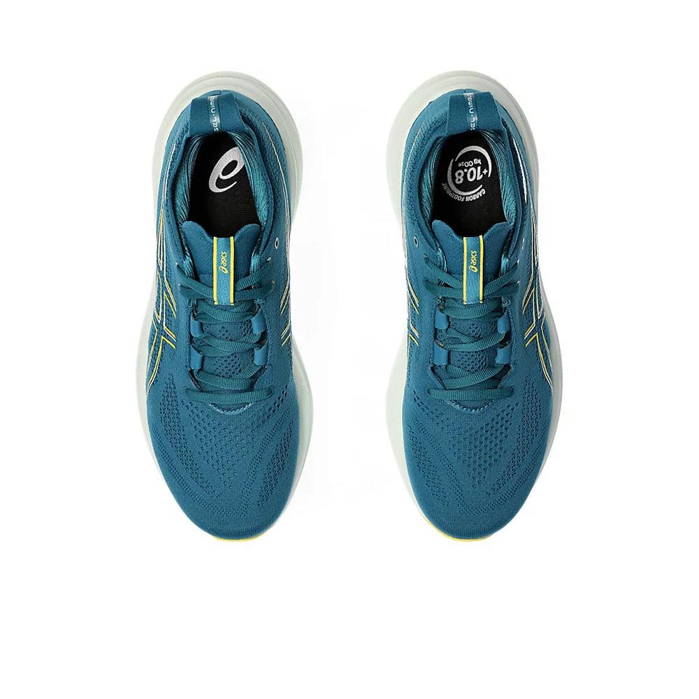 Gel-Nimbus 26 Men's :Evening Teal | Light Mustard - Image 3