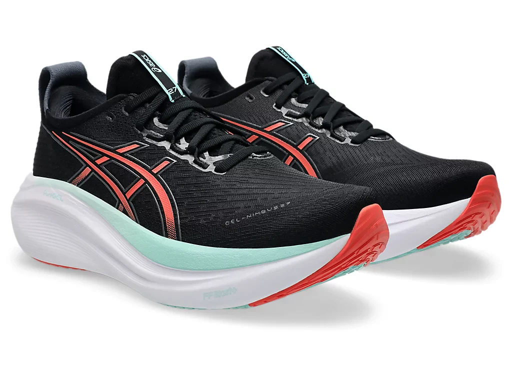 Gel-Nimbus 27 Men's :Black | Coral Reef - Image 3