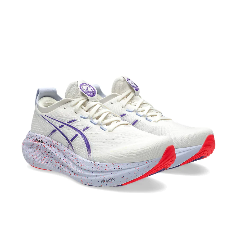 Gel-Nimbus 27 Tokyo Men's :Cream | Edo Purple - Image 2