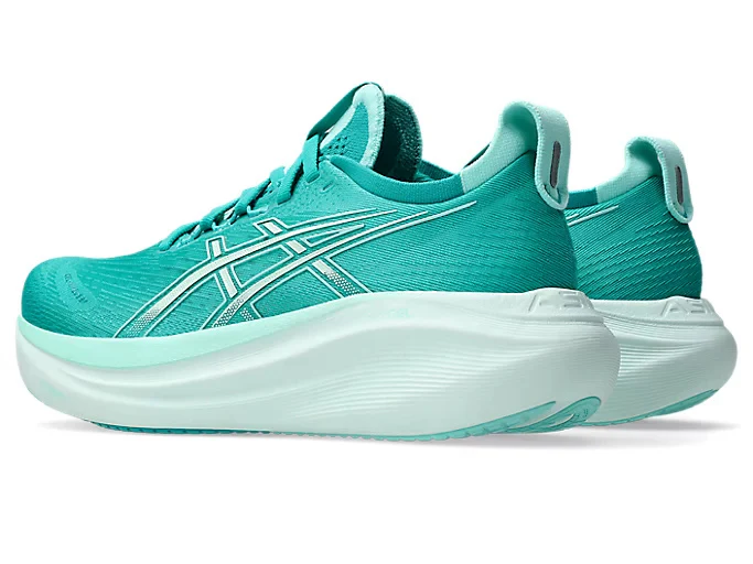 Gel-Nimbus 27 Women's :Wave Teal | Illuminate Mint - Image 3