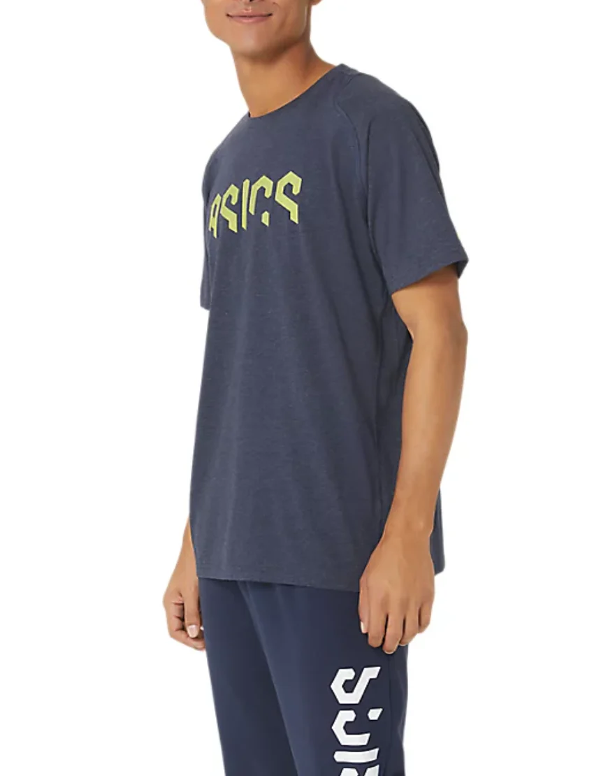 Hex Graphic Cotton Blend Short Sleeve Tee (5 Colors) - Image 2