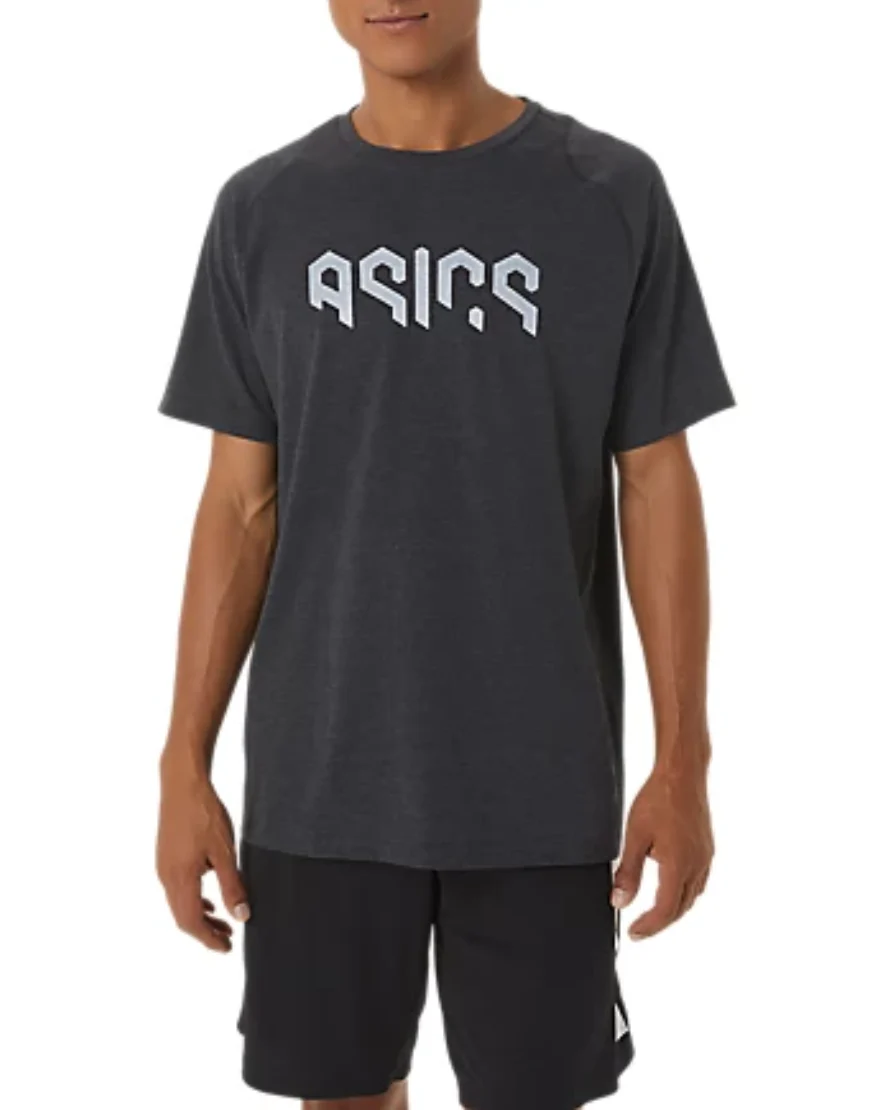 Hex Graphic Cotton Blend Short Sleeve Tee (5 Colors) - Image 4