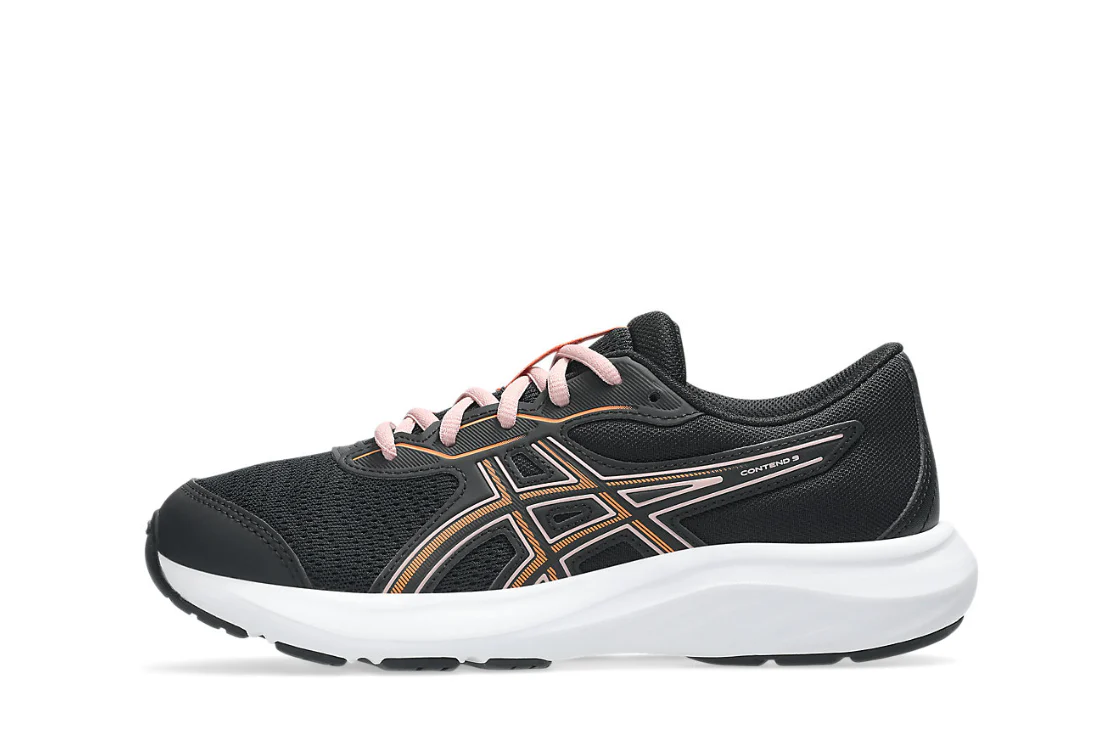 Contend 9 (GS) Older Kids' :Black | Sun Peach